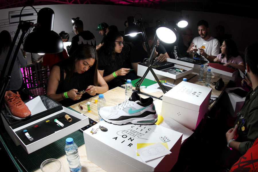 NIKE Music Controller Sneaker Workshop by MACHINA