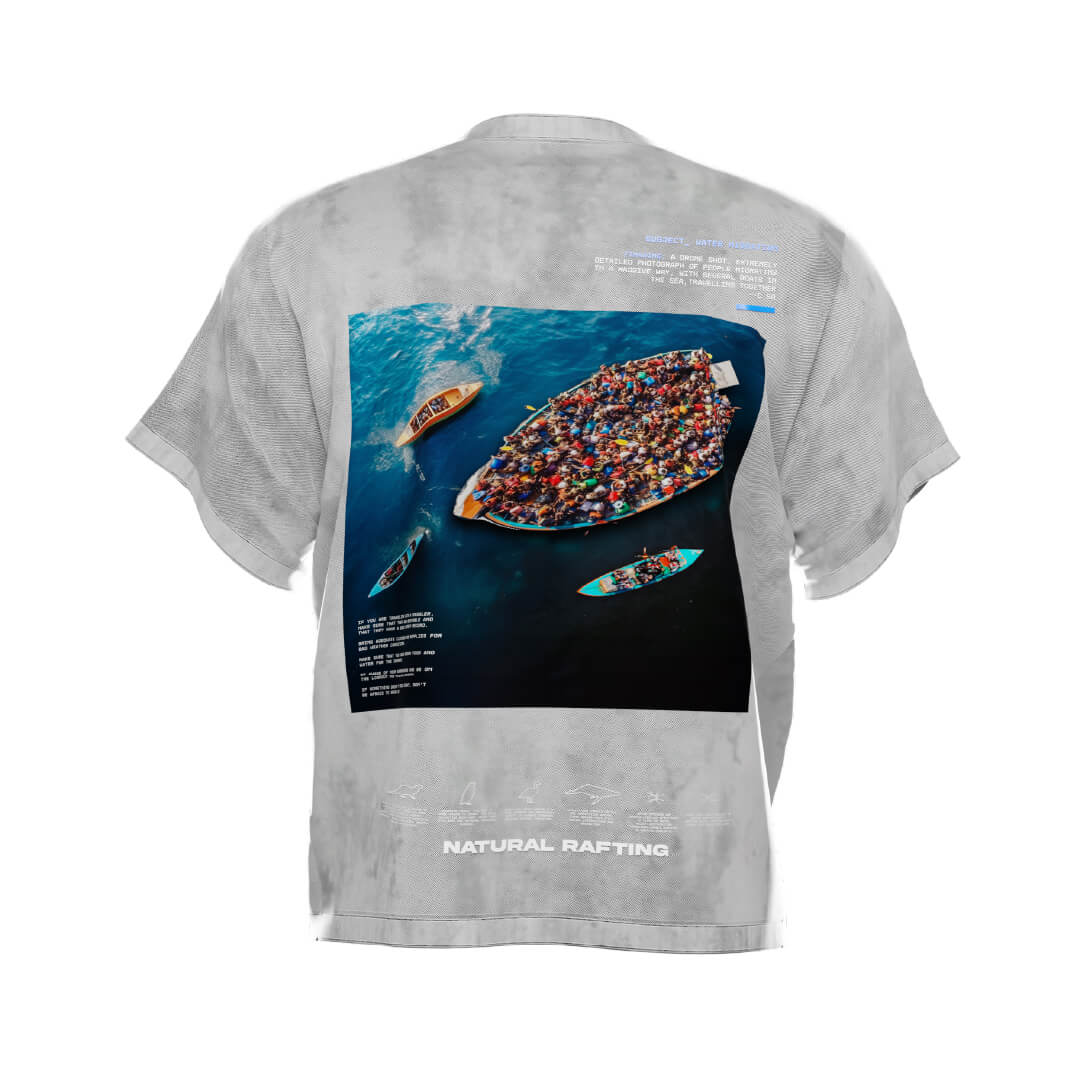 Machina In waves we will travel t-shirt 