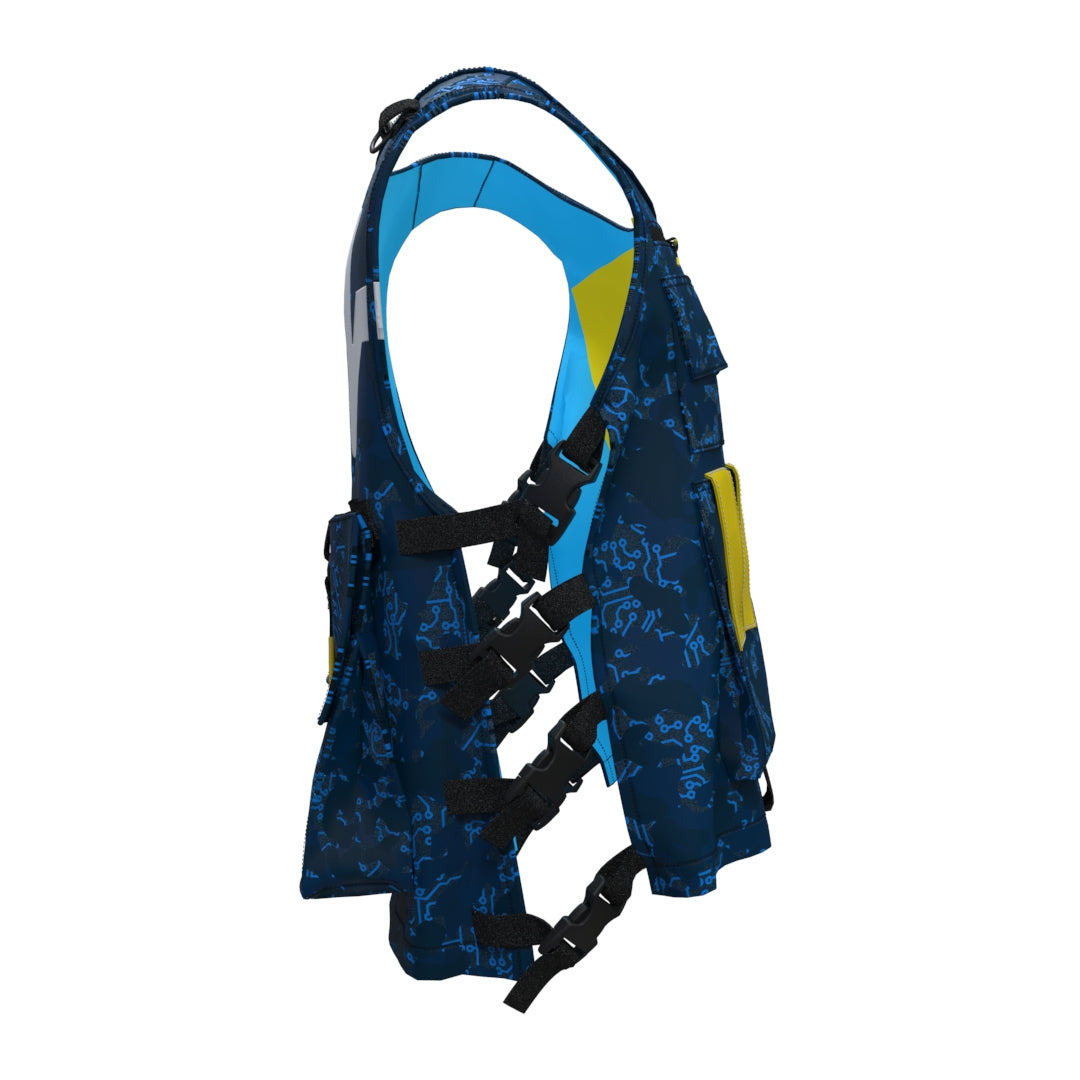 Electric Blue Technical Vest