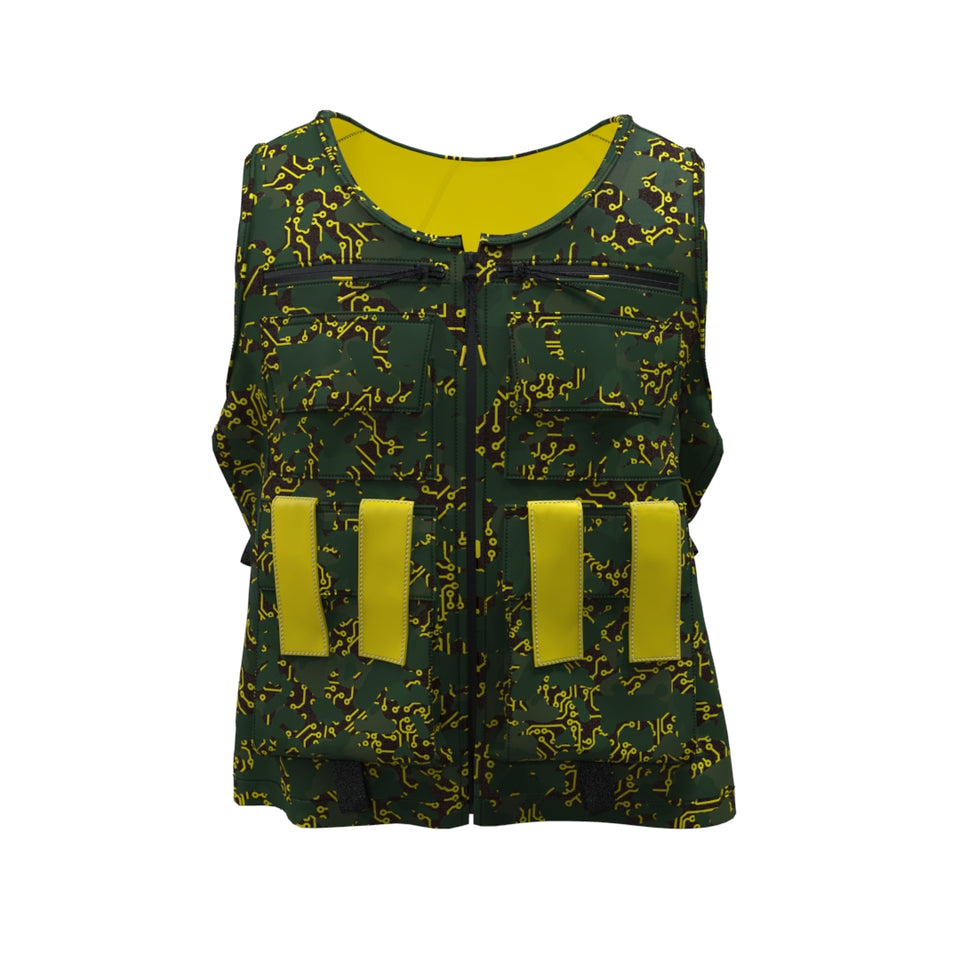 Electric Yellow Technical Vest