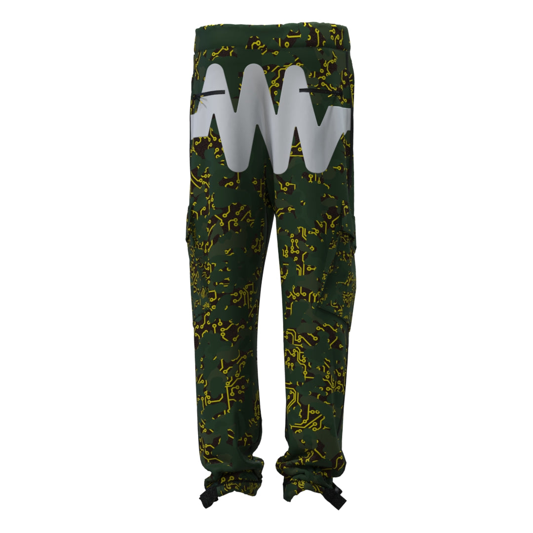 Electric Yellow Cargo Pants