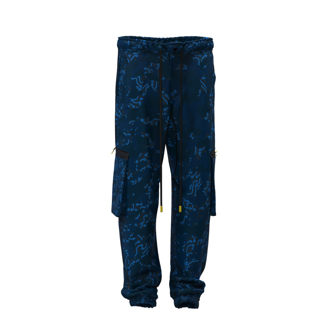 Electric Blue Technical Pants