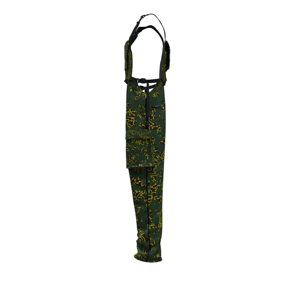 Space Farmer Electric Yellow Jumpsuit