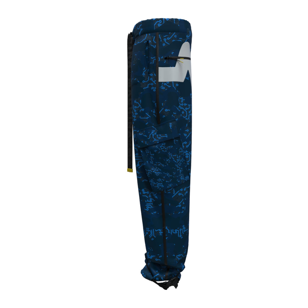 Electric Blue Cargo Pants