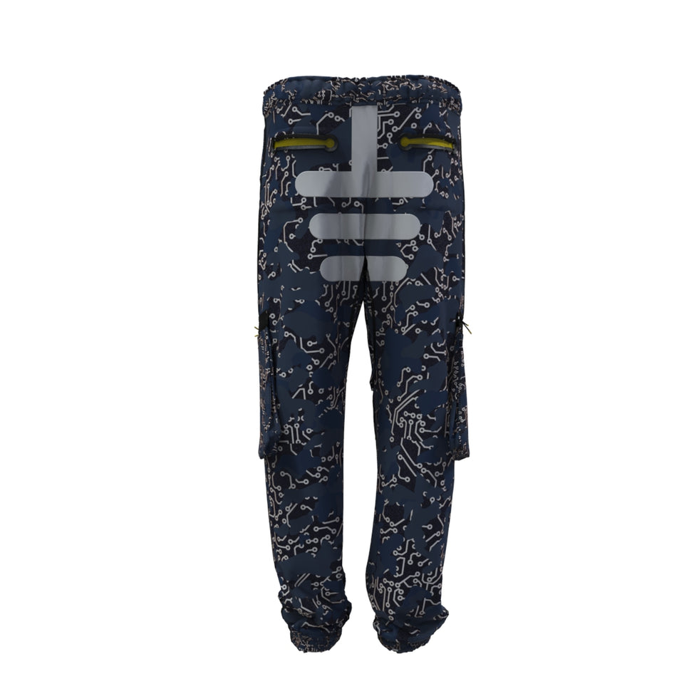 Electric White Technical Pants
