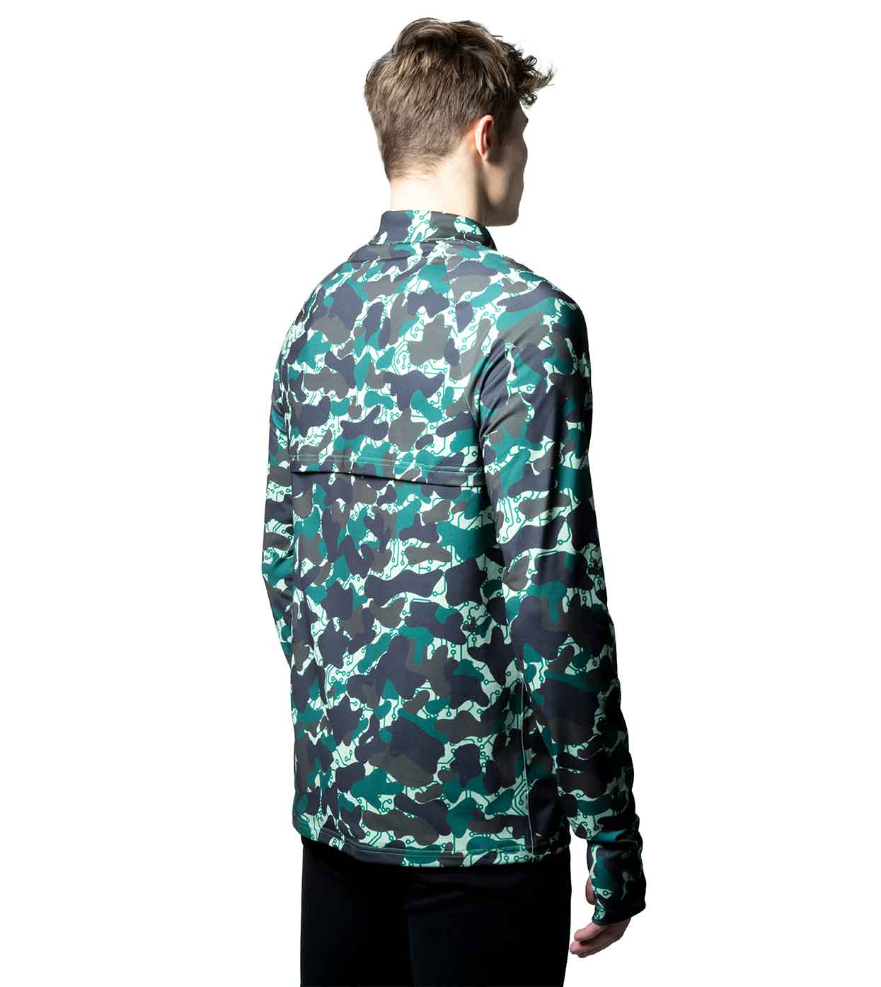 Men's camo casual jacket