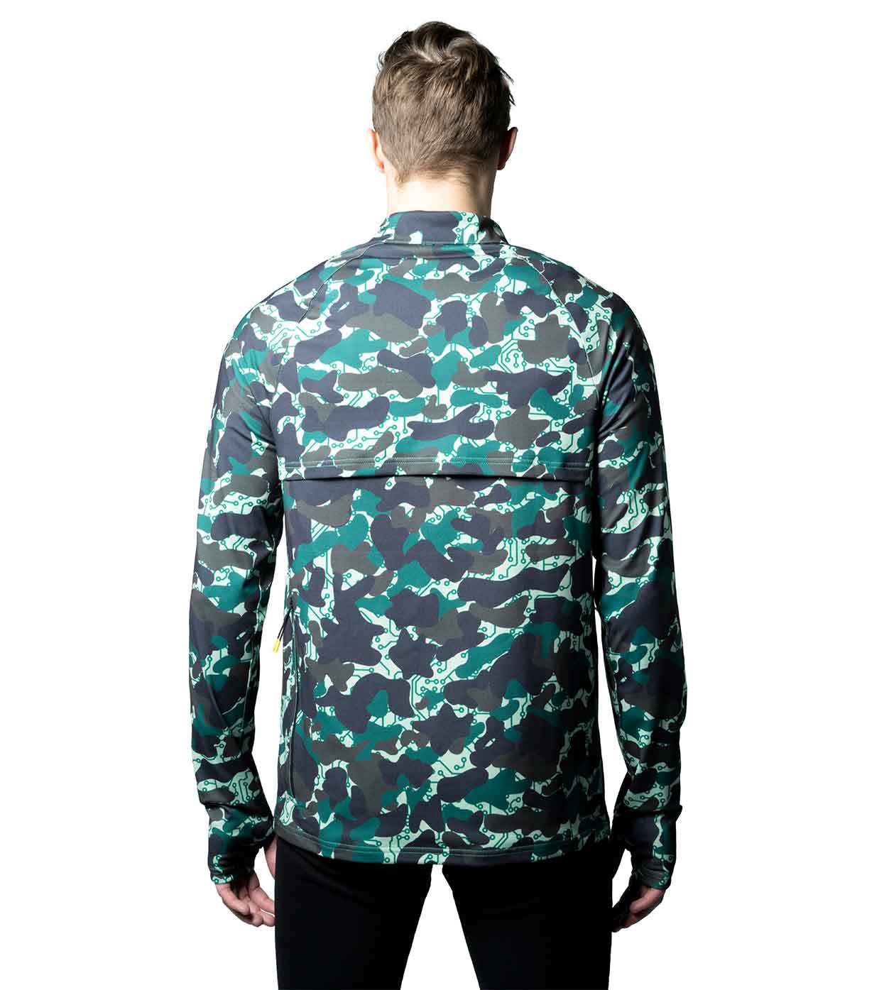 Men's camo casual jacket