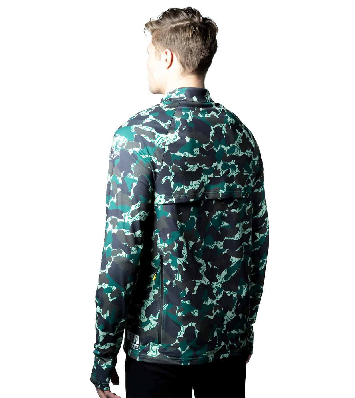 Men's camo casual jacket