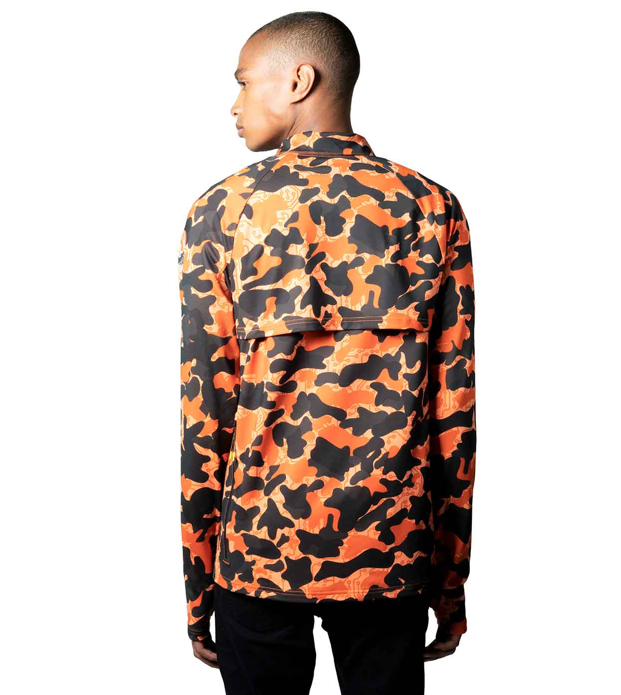 Men's camo casual jacket
