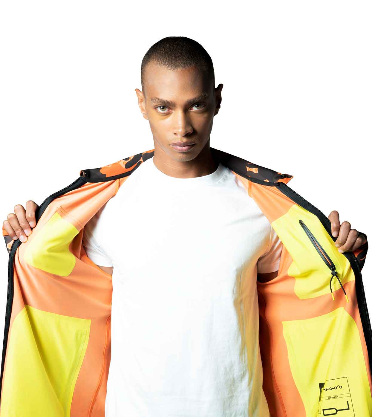 Men's camo casual jacket