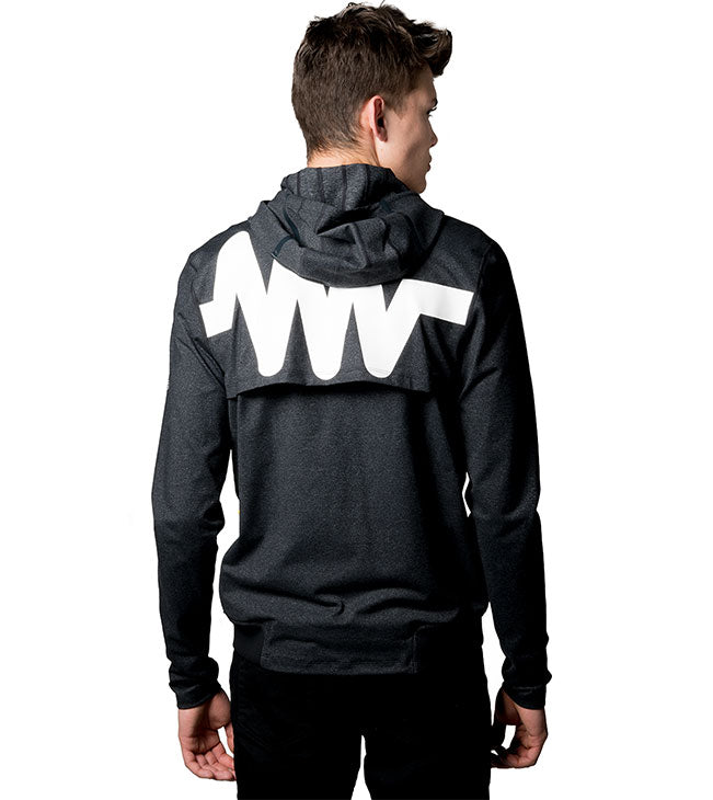 Men's black hoodie 